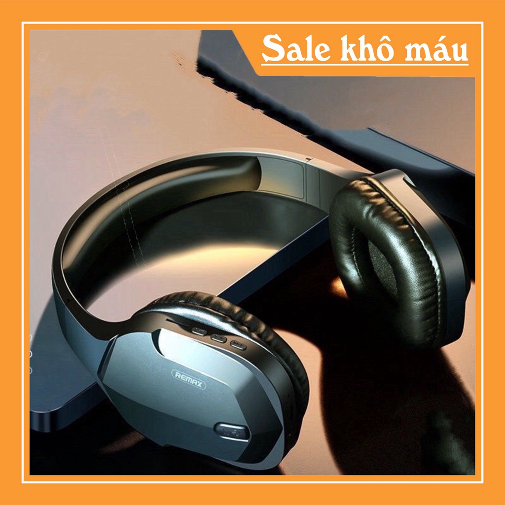 GIÁ CỰC CHẤT Tai nghe chụp tai bluetooth Gaming hỗ trợ thẻ nhớ Remax RB-750HB V5.0 chính hãng chùm đầu cho điện thoại và