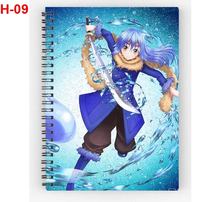 Sổ Lò xo , sổ gáy xoắn anime Tensei Shitara Slime Datta Ken - Rimuru Tempest