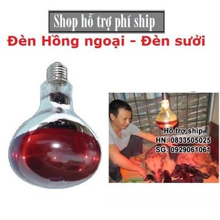 Hỗ trợ Ship- Đèn hông ngoại sưởi ấm thú cưng - 175w ( 2loại) Đèn sưởi cho chó mèo nhỏ và sưởi chó mèo lớn vào mùa đông
