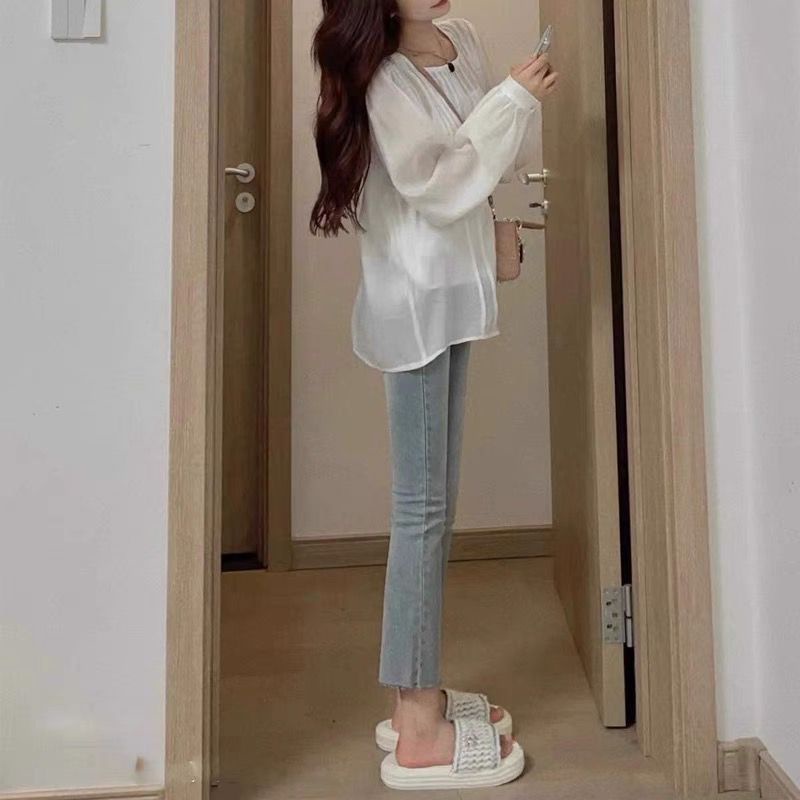 Quần Skinny Jean Nữ Lưng Cao Phong Cách Mới 2023