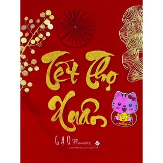 CHỮ THƯ PHÁP TRANG TRÍ TẾT