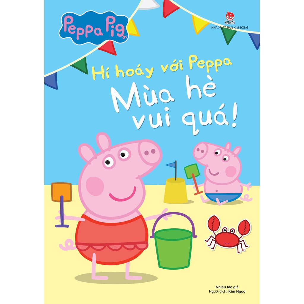 Sách - Hí hoáy với Peppa - Mùa hè vui quá