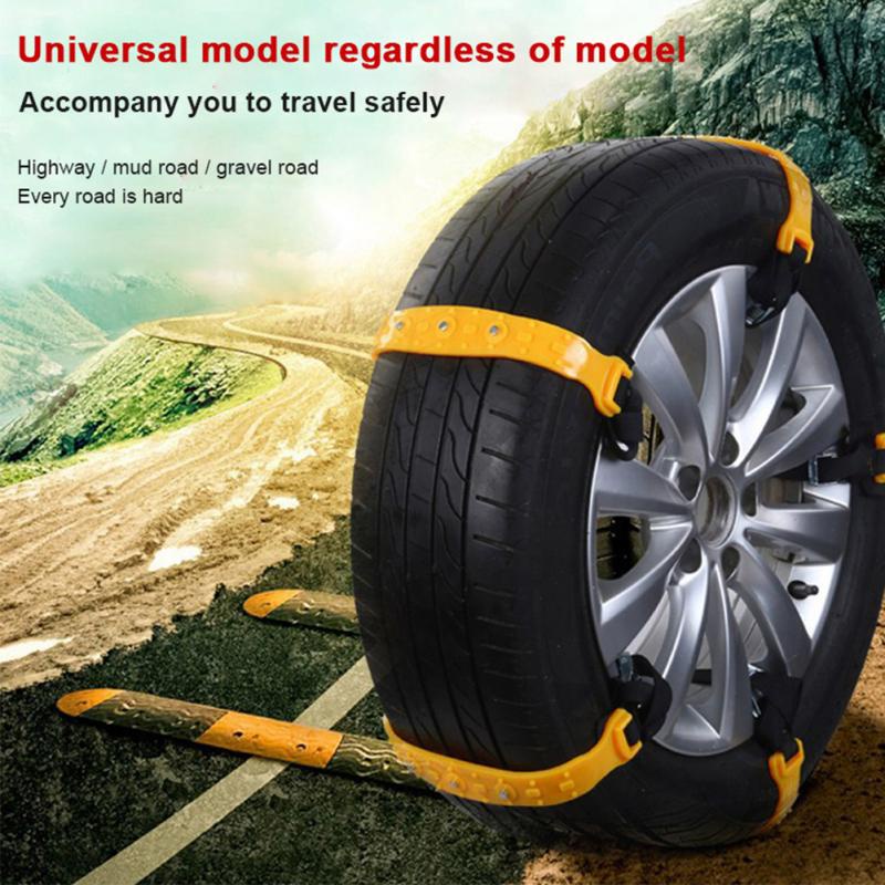 Dây Xích TPU Dày Dặn Chống Trượt Gắn Lốp Xe Hơi / Xe Tải Khẩn Cấp