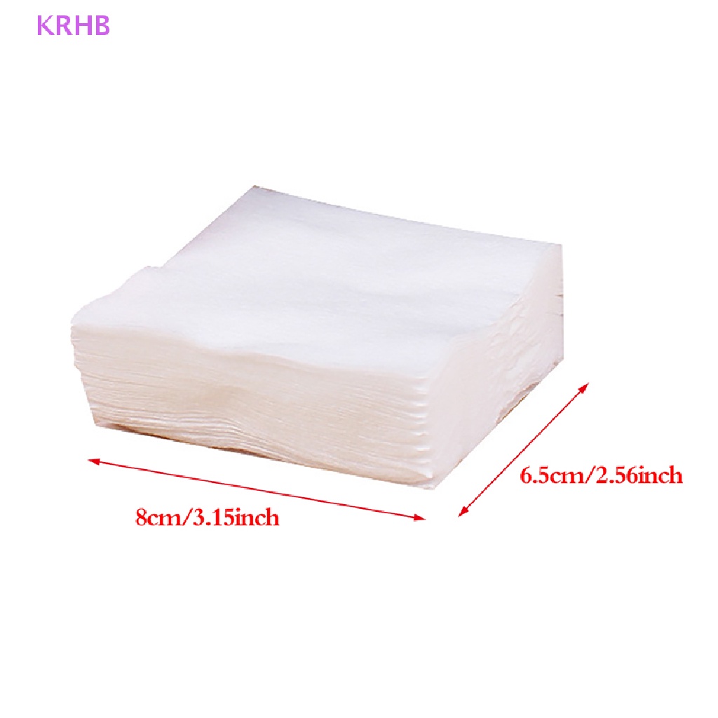 Gói 100 Miếng Bông Tẩy Trang Dùng Một Lần Chất Liệu Cotton Mềm Mại Tiện Dụng