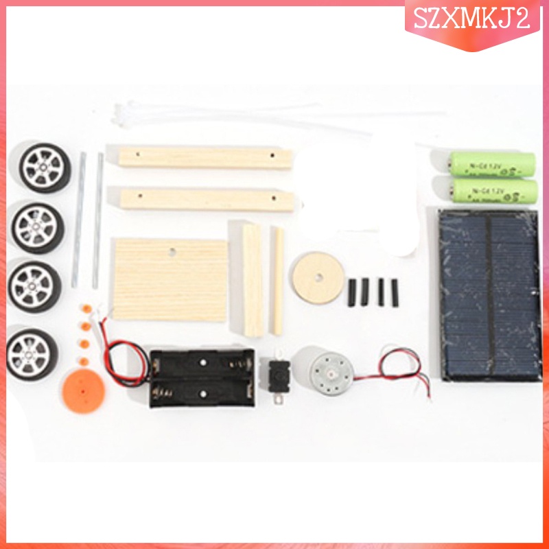 Mô Hình Xe Hơi Sử Dụng Năng Lượng Mặt Trời DIY szxmkj2 Có Thể Sạc Lại