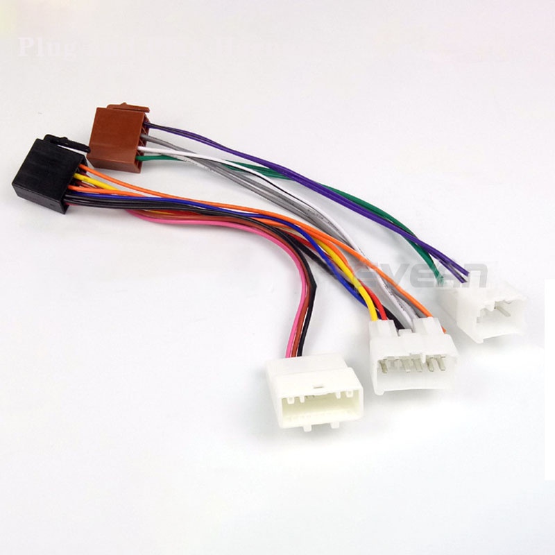 Dây Cáp Âm Thanh ISO 20 Pin Chuyên Dụng Cho Xe Hơi TOYOTA / PERODUA