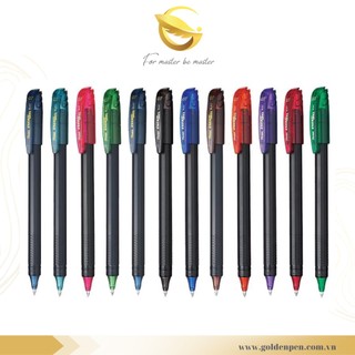 Bút Ký Mực Gel Nhật Bản Pentel Energel BL417 Ngòi 0.7mm | Viết Trơn Mượt Không Lem Mực | 8 Màu Mực