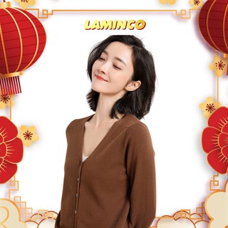 Áo khoác len cardigan nữ mỏng nhiều màu co giãn Laminco