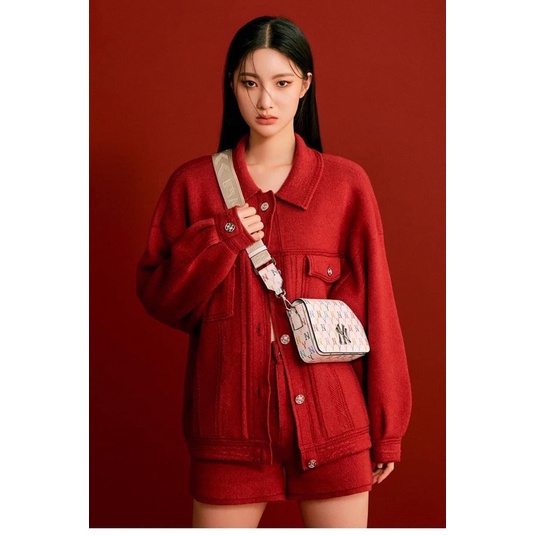 Túi da cầu vồng MLB