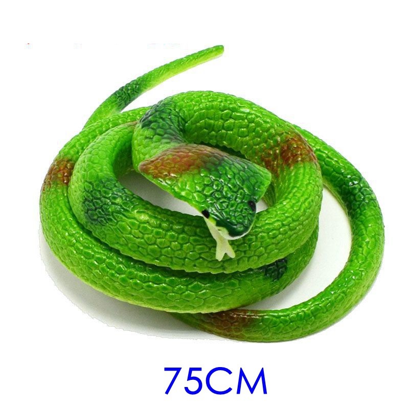 Rắn Silicon Đồ Chơi, Loại To Dài 75cm,
