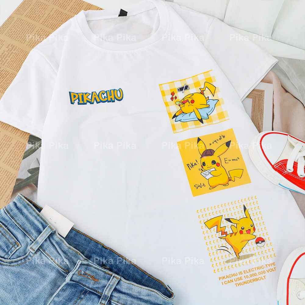 Áo thun thiết kế hình PIKACHU Unisex dễ thương cute PK0069D TooYoo