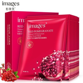 Mặt nạ lựu đỏ images dưỡng ẩm trăng đá chống lão hoá - eva skincare