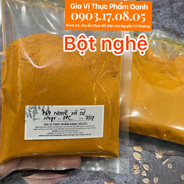 Bột nghệ xà cừ (từ 100gr)
