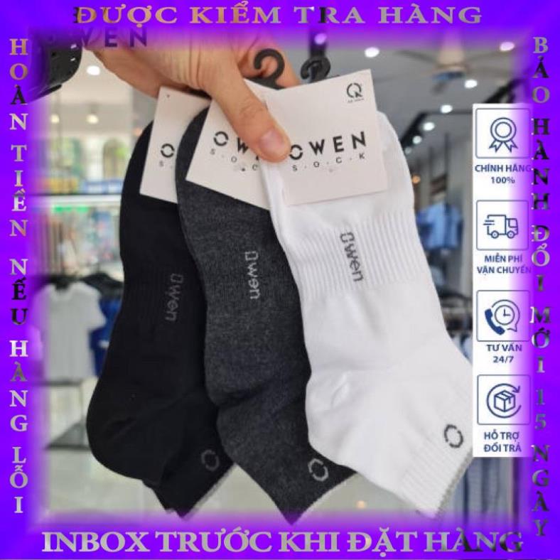 OWEN - Tất nam cổ trung 100% cotton CHÍNH HÃNG quocdoanh