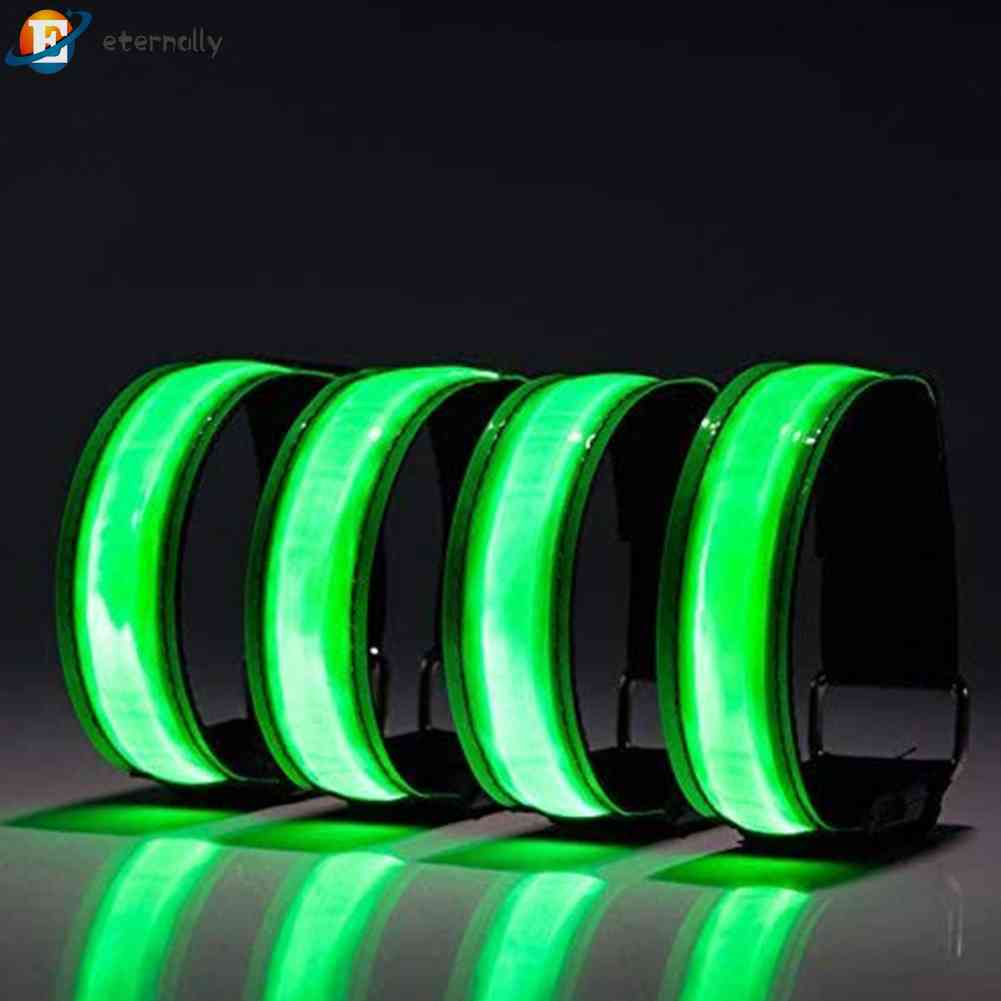 Vòng Đeo Tay Chạy Bộ Phát Sáng Đèn LED Cổng Sạc USB