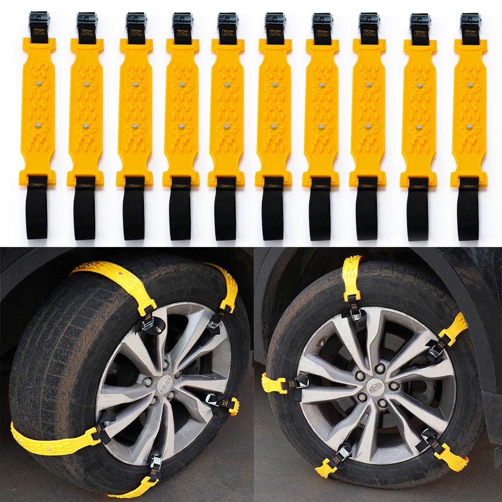 Dây Xích TPU Dày Dặn Chống Trượt Gắn Lốp Xe Hơi / Xe Tải Khẩn Cấp