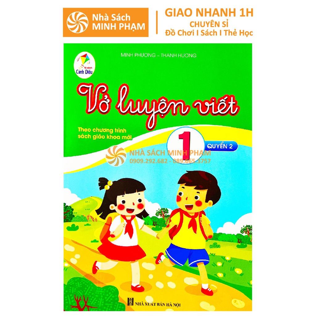 Sách - Bộ 2 Vở Luyện Viết - Tủ Sách Cánh Diều Theo Chương Trình Giáo Khoa Mới Nhất