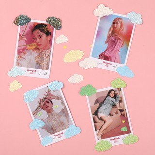 Sticker hình đám mây lấp lánh