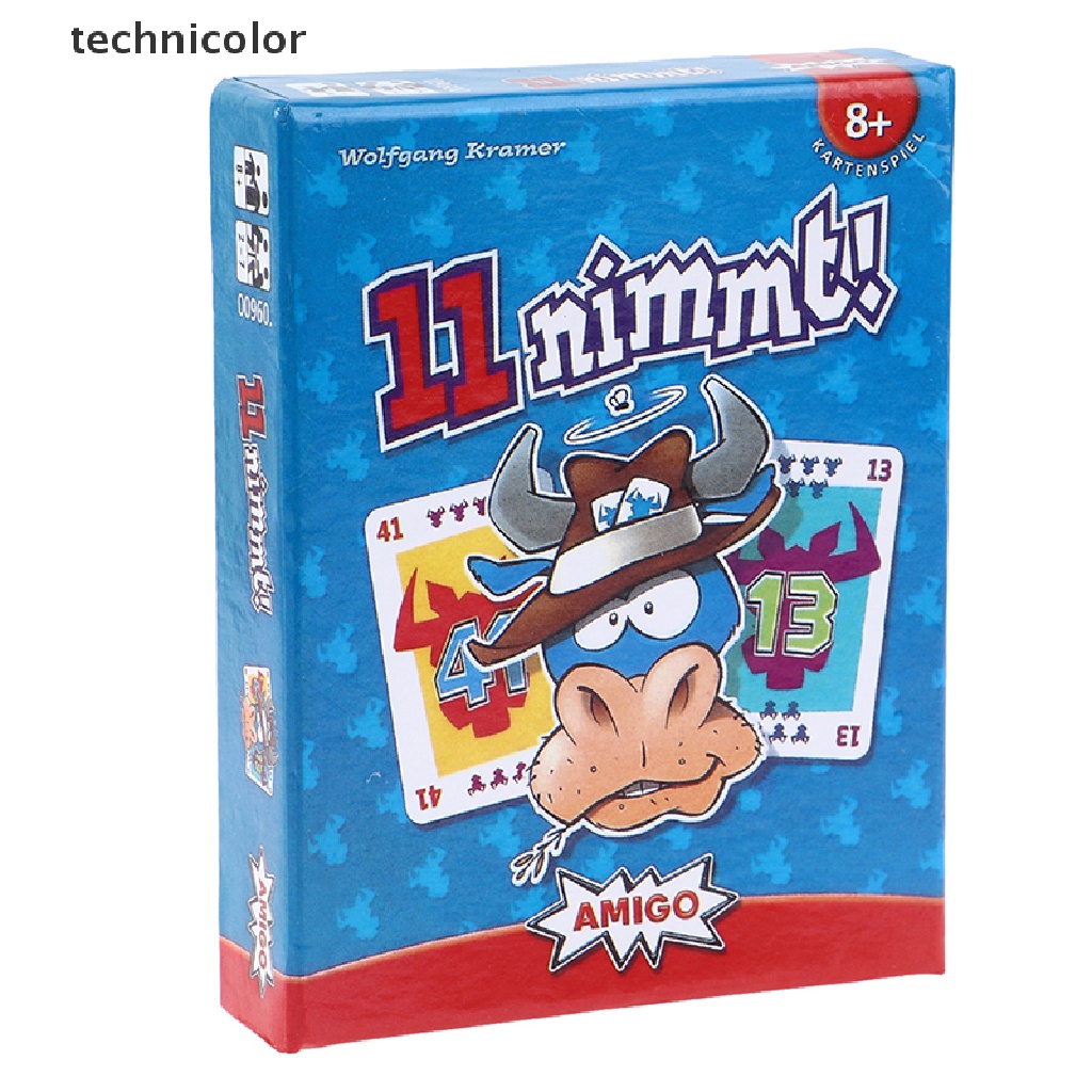 Bộ Thẻ Chơi Game 6 Nimmt 2-10 Người Chơi Vui Nhộn