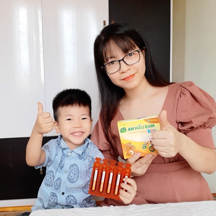 Siro An Hầu Đan Kids Hỗ trợ Giảm ho, Sổ mũi, Tiêu đờm cho trẻ nhỏ
