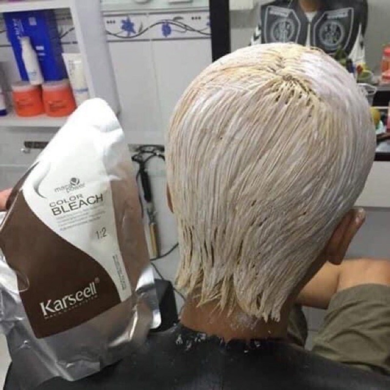 Bột tẩy tóc cao cấp karseell colagen túi 500gshopmypham#xuhuong#bottaycaocap#shopdacbiet