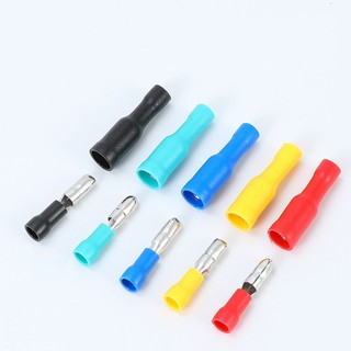 Hộp 100 đầu cos nối dây điện nhanh,đầu ghim dây điện - cos dùng sửa chữa xe máy - ô tô
