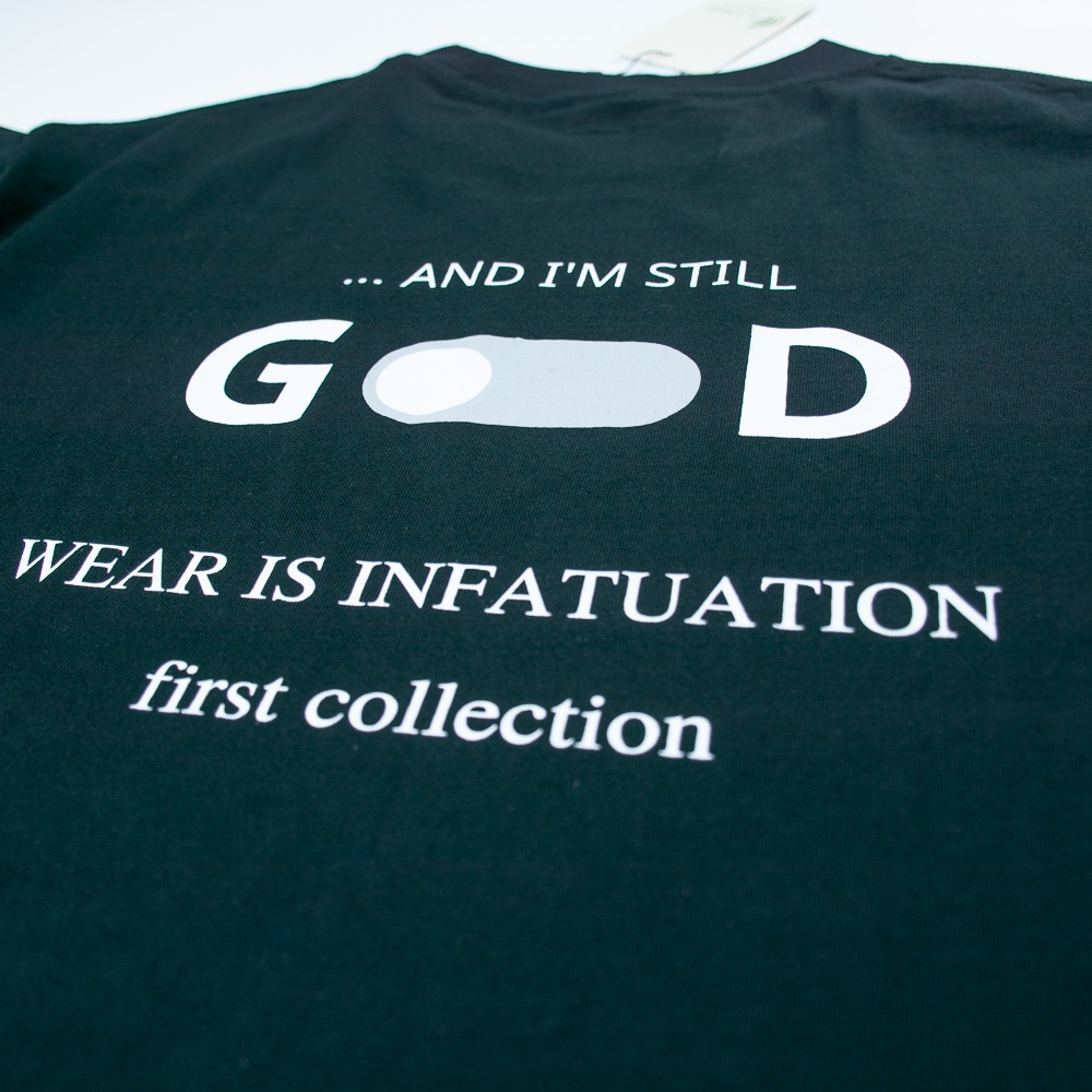 Áo Thun Local Brand Unisex LIME Good Black AT007