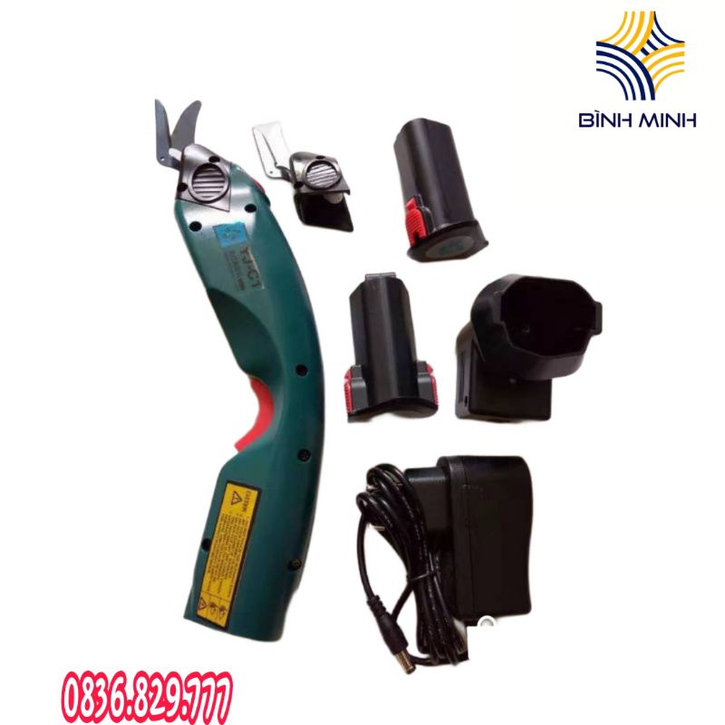 Kéo cắt vải cầm tay pin sạc mini chính hãng Lejiang YJ-C1