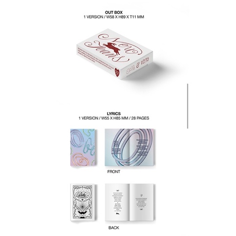 Album OMG NewJeans tách lẻ