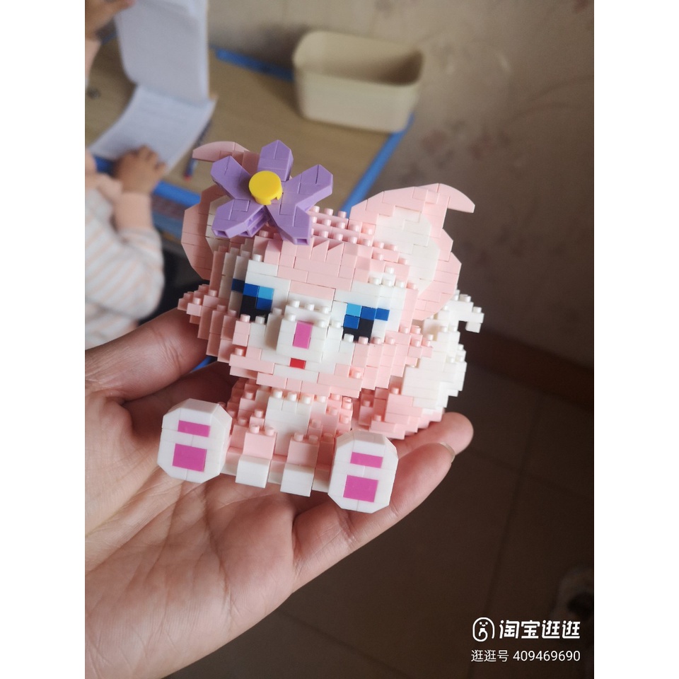 Lắp Ráp Mô Hình Nhân Vật Hoạt Hình 3D Siêu Đáng Yêu Dành Cho Bé