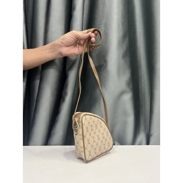 Túi si hiệu NINA RICCI phô mai mini của Pháp da thật