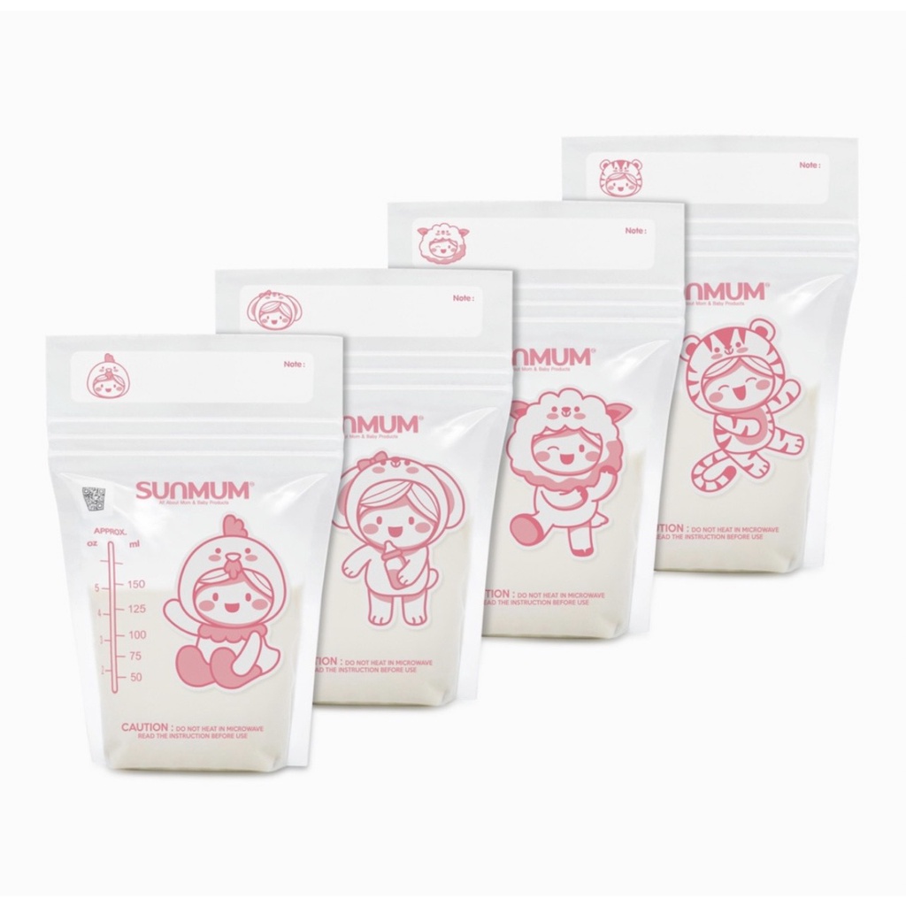 Hộp 50 Túi Trữ Sữa Sunmum Thái Lan