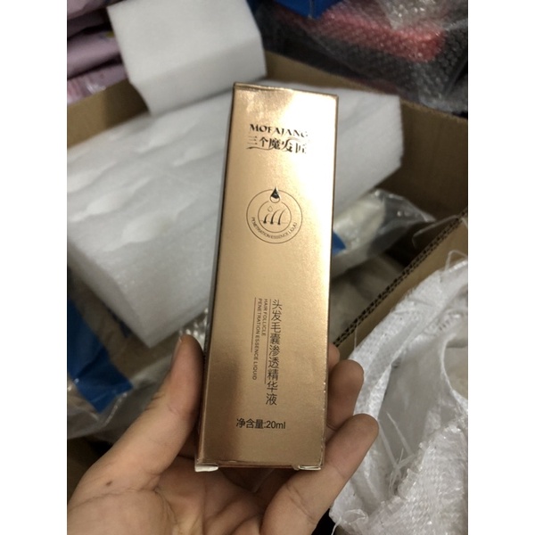 Serum gừng mofajang mát xa da đầu kích thích mọc tóc