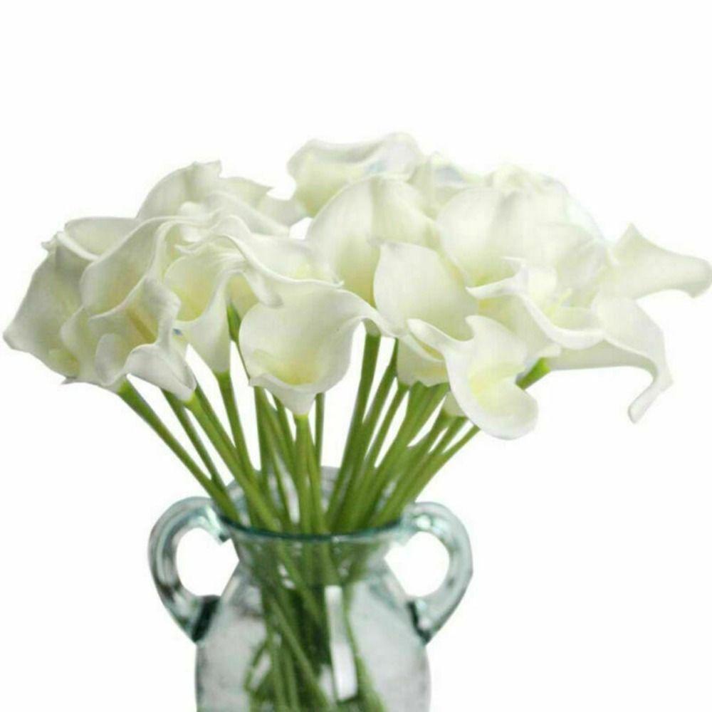 Cành Hoa Calla Nhân Tạo 24 Bông Tiện Dụng|Cây Giả Dùng Trang Trí Tiệc Cưới