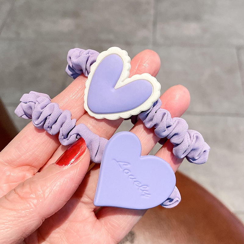 Set 6 Dây Buộc Tóc Nơ Nhỏ Xinh Xắn Thời Trang Cho Nữ