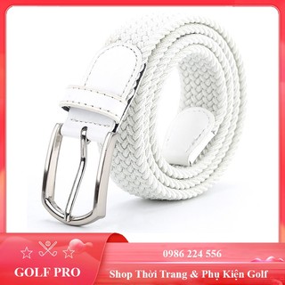Thắt lưng golf nam chất chun co giãn cao cấp dây lưng thể thao GOLF PRO TL031