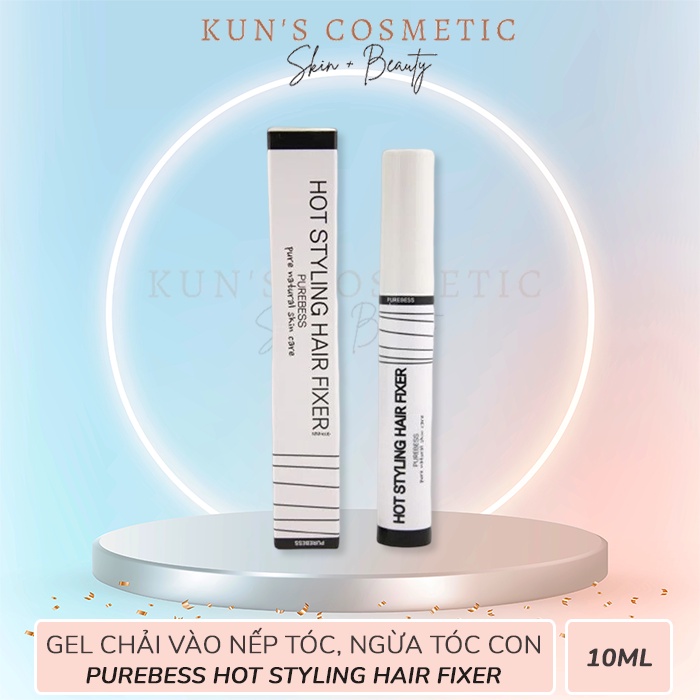 Gel Chải Vào Nếp Tóc, Hạn Chế Tóc Con Purebess Hot Styling Hair Fixer