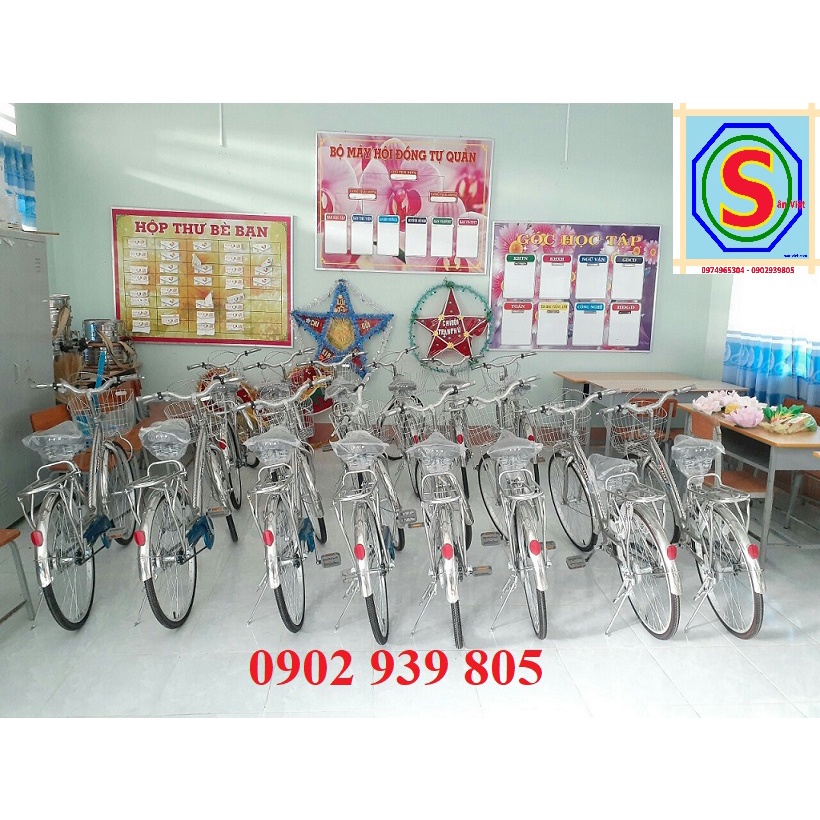 XƯỞNG RÁP XE ĐẠP TỪ THIỆN CHO HỌC SINH CÁC CẤP