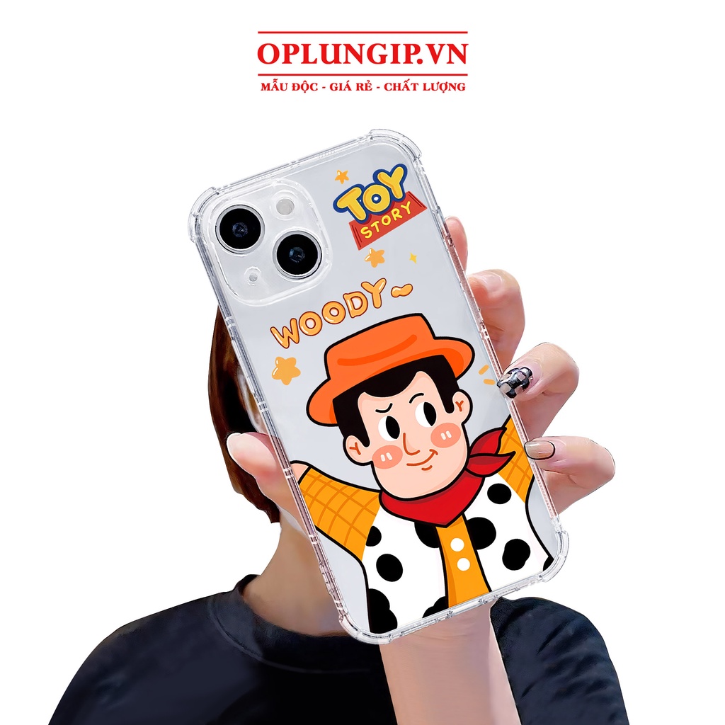 Ốp lưng iphone hoạt hình Buzz Woody silicon dẻo cho iphone 11 13 pro max 14 12 pro max mini x r s max 6 s 7 8 plus