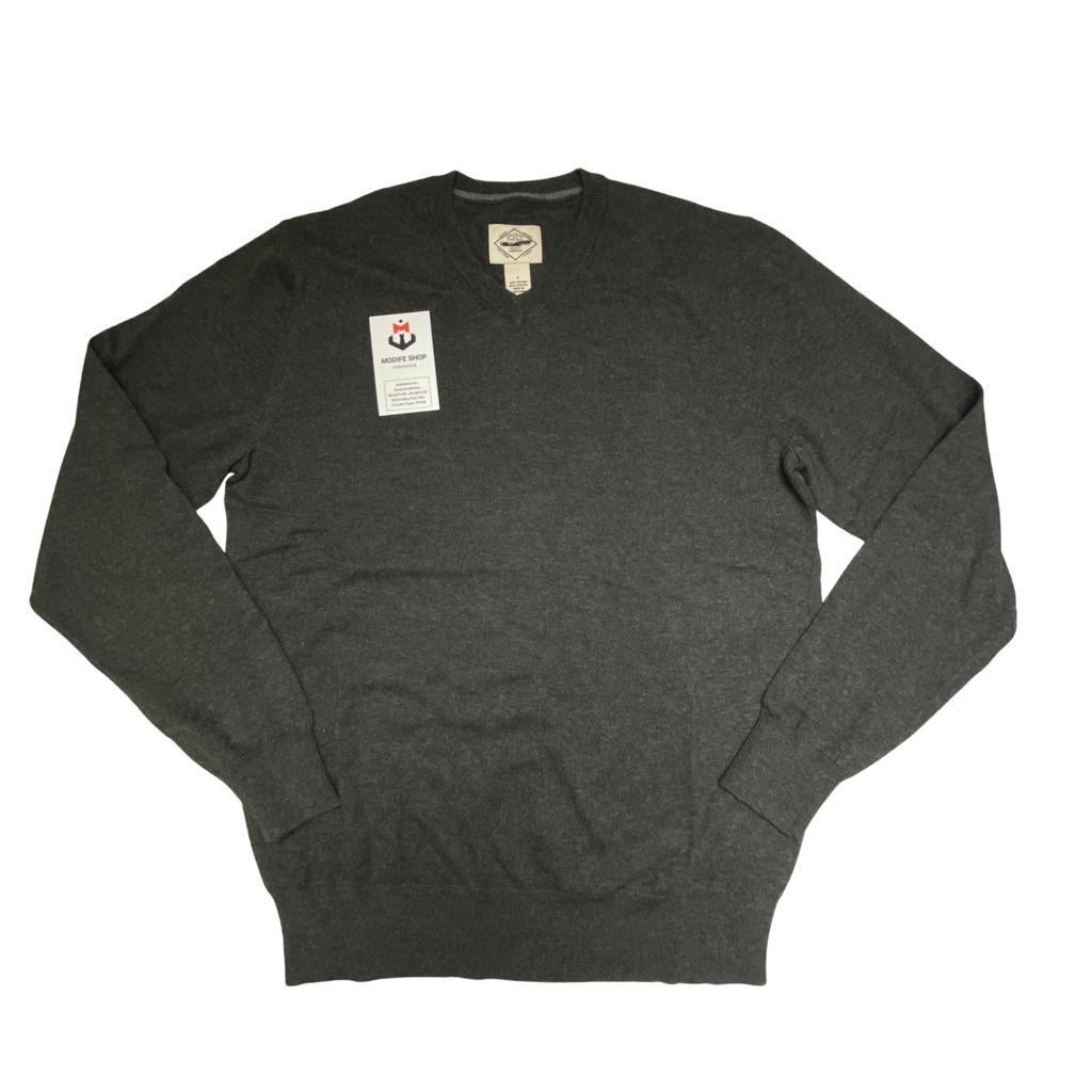 Áo Len Nam Cổ Tim Chất Len mềm mịn Tay dài Form Rộng St. John's Bay Men's V-Neck Sweater- Modife Shop