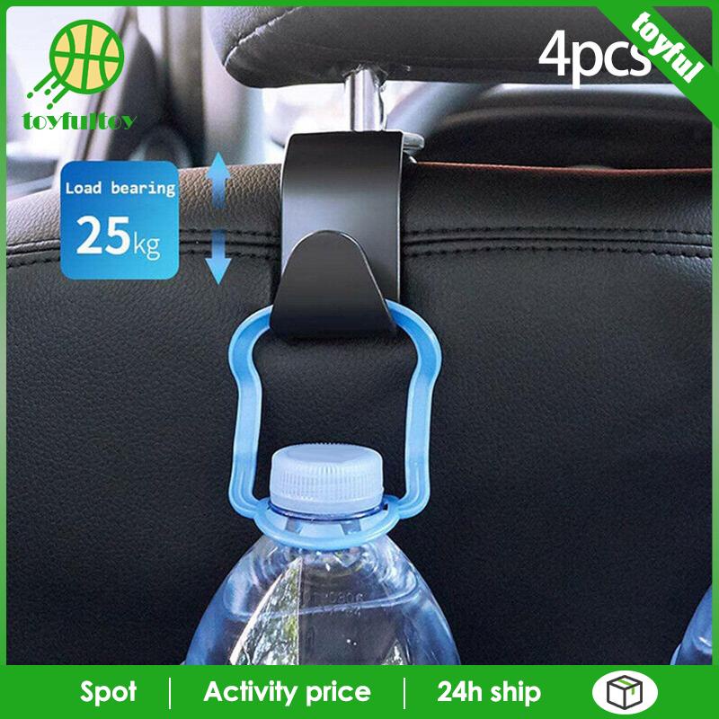 Set 4 Móc Treo Đồ Gắn Ghế Ngồi Xe Hơi Tiện Dụng