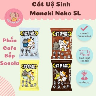 Cát vệ sinh cho mèo maneki neko 5l