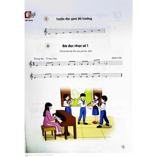 Sách Âm nhạc 6 - Cánh diều (bán kèm 1 vỉ 4 tẩy thỏ kem cute)