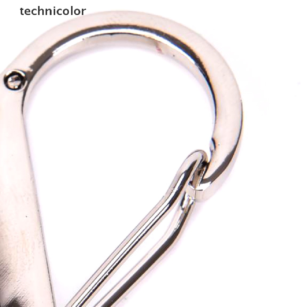 1 Móc Khóa Chữ S Bằng Thép Không Gỉ Nhiều Màu Sắc Dùng Trong Hoạt Động Ngoài Trời