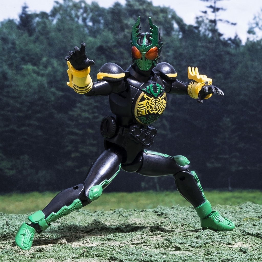 Mô hình động SHODO-XX 3 Kamen Rider OOO Kiva Ixa Ghost Chính hãng