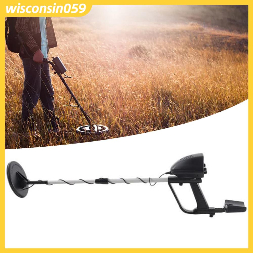 Wisconsin059 Máy dò kim loại dưới lòng đất 2 Phương pháp làm việc Bộ định vị chống nước có thể điều chỉnh với tai nghe xẻng