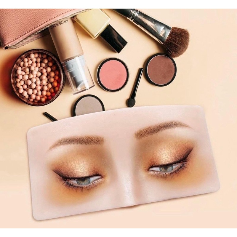 mặt nạ da silicon 3D học makeup( trang điểm), phun xăm