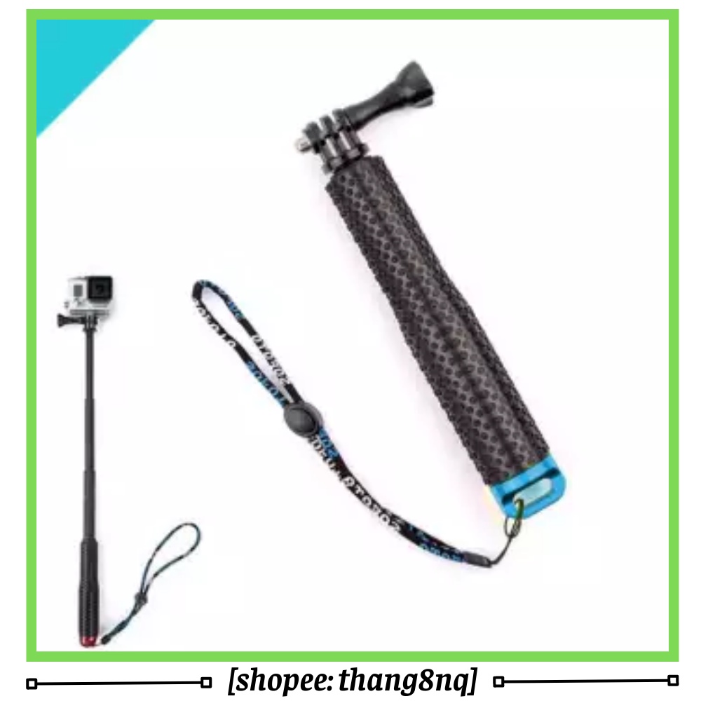 Gậy tự sướng cầm tay gopro, action cam