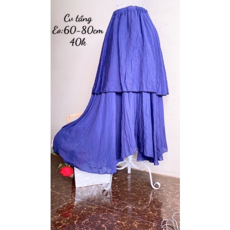 Chân váy dài kiểu