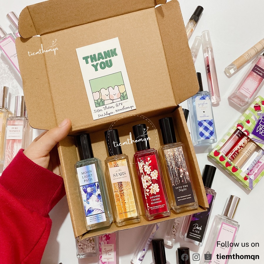 Xịt Thơm Toàn Thân Body Mist  You're The One Bath & Body Works Mùi Hương Nồng Nàn, Ngọt Ngào